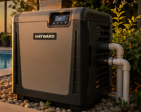 Rheem pool heater unit